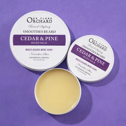 Cedar Beard Balm for Fibrous Root Strength - Custom Logo OEM Beard Care