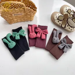 Cartoon Rabbit Middle Tube Pile Rootless Socks