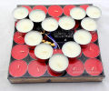 menuangkan Lilin Hadiah tealight lilin