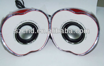 stereo portable mini apple speaker for computer laptop ipad tablet PC