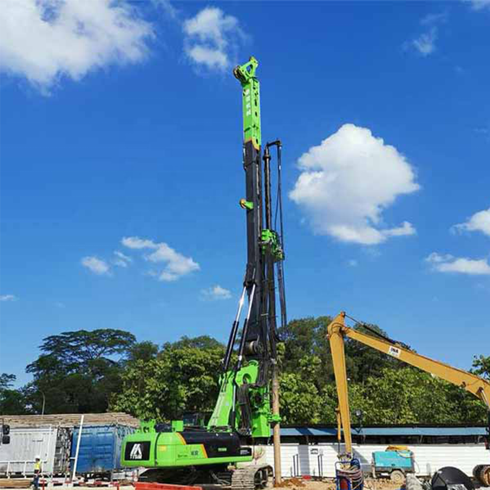 Customized Hydraulic Cfa Multifunctional Rotary Drilling Rig With 125 ...