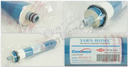 High Desalination rate dow ultrafiltration membrane filter with 75 gallon