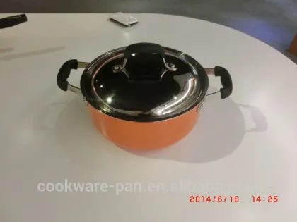 Popular color non stick casserole / aluminum casserole