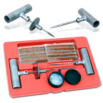 Reifenreparaturwerkzeugkit mit Gehäuse und Patch