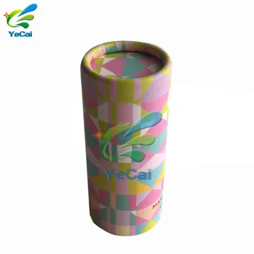 Free Design lipstick paper tube round UV process cosmetic paper tube for lipstick