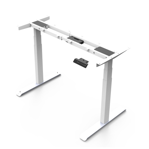 Grey Height Adjustable Electric Desk