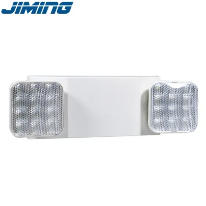 Jiming UL Listed Twin Spot Emergency LED Light JLEU9: Rechargeable DP LED Illumination Solution