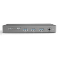Thunderbolt4 Docking Station met M.2 SSD -behuizing
