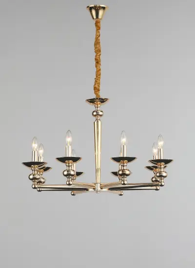 Meeting Room Minimalist Golden Chandelier