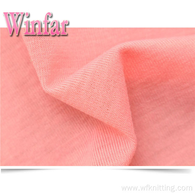 Plain Dye Stretch 100% Polyester Spun Yarn Fabric