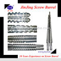 Bimetallic Twin Conical Extruder Screw Design