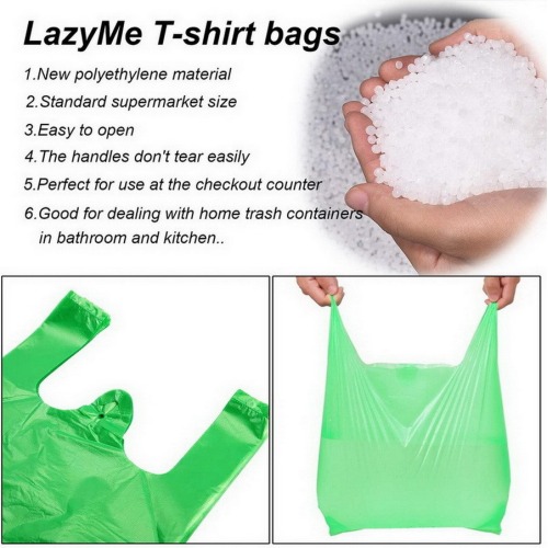 Custom Plastic Grocery T Shirt Shopping Bags