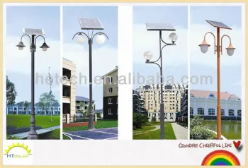 Solar Street Lighting 3-4M lights Low price solar garden light for outdoor