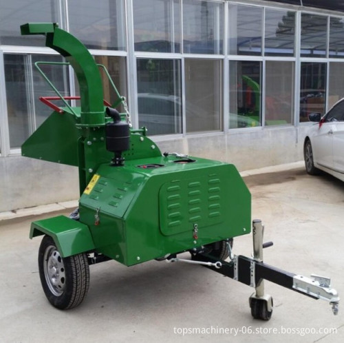 CE Approved Diesel Engine Wood Chipper