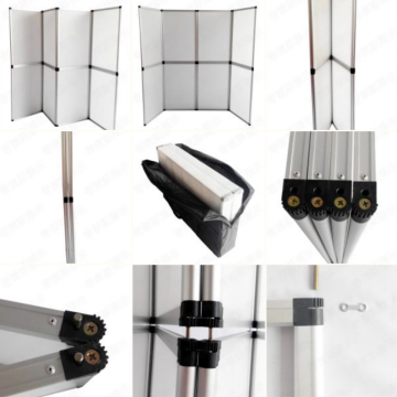 folding panel display stand Folding system-7.5 panels