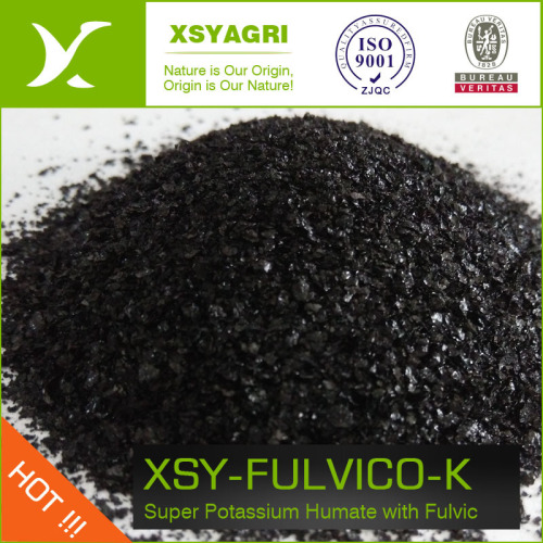 100% potassio Humate Super Grade splendente Flake