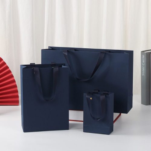 Custom Printed Cardboard Luxury Gift Bag for Boutique