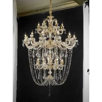 Large Chandelier Crystal Pendant Lighting Fixtures