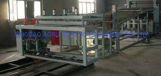 Plastic Extrusion Machine , PVC Wave Board Double Screw Ext