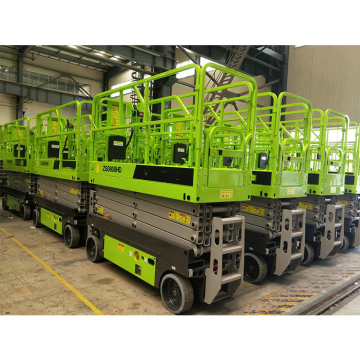 China's 8m Electric-Driven Li-ion Battery Scissor Lifts: ZS0808DC and ZS0607DC Models