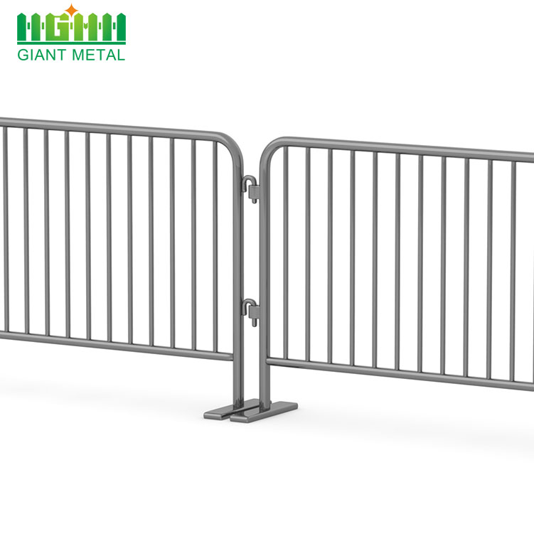 Galvanized Temporary Road Safety Crowd Control Barrier