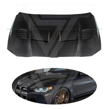 Carbonfaserhaube-Motorabdeckung im Vorstein-Stil für BMW 4er G82 M4 2020-2023