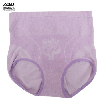 Women Briefs Pattern Seamless High Waist Panties