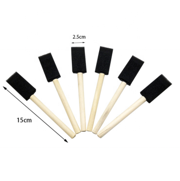 Pennello in schiuma sponge - dimensioni diverse 1 "-4" per macchie, vernici e arte fai da te