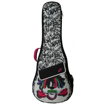 Carry Bag for 37.5" Acoustic Guitar (Comic Pattern)