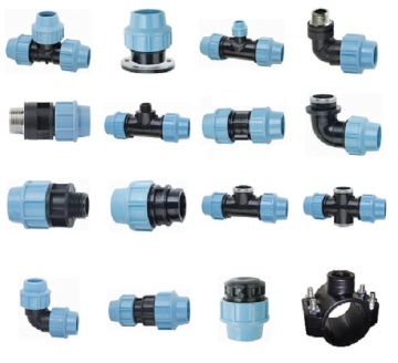 PP Compression Fittings for Water Supply/Irrigation (20-160)
