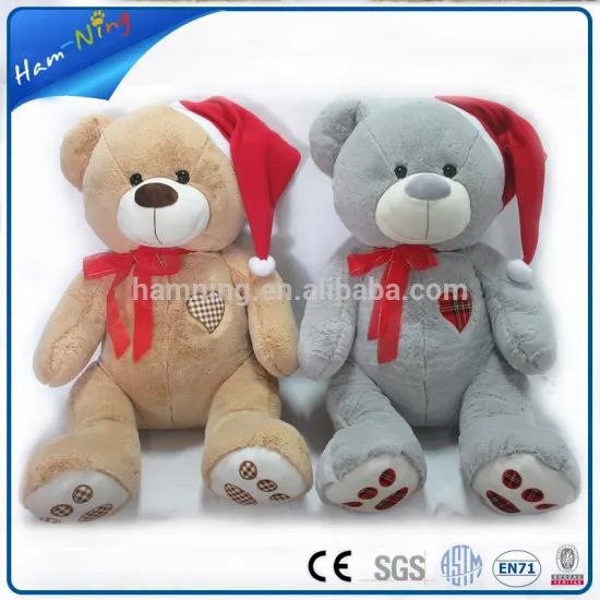 24" classical christmas gift set for women plush sewing teddy bears toy