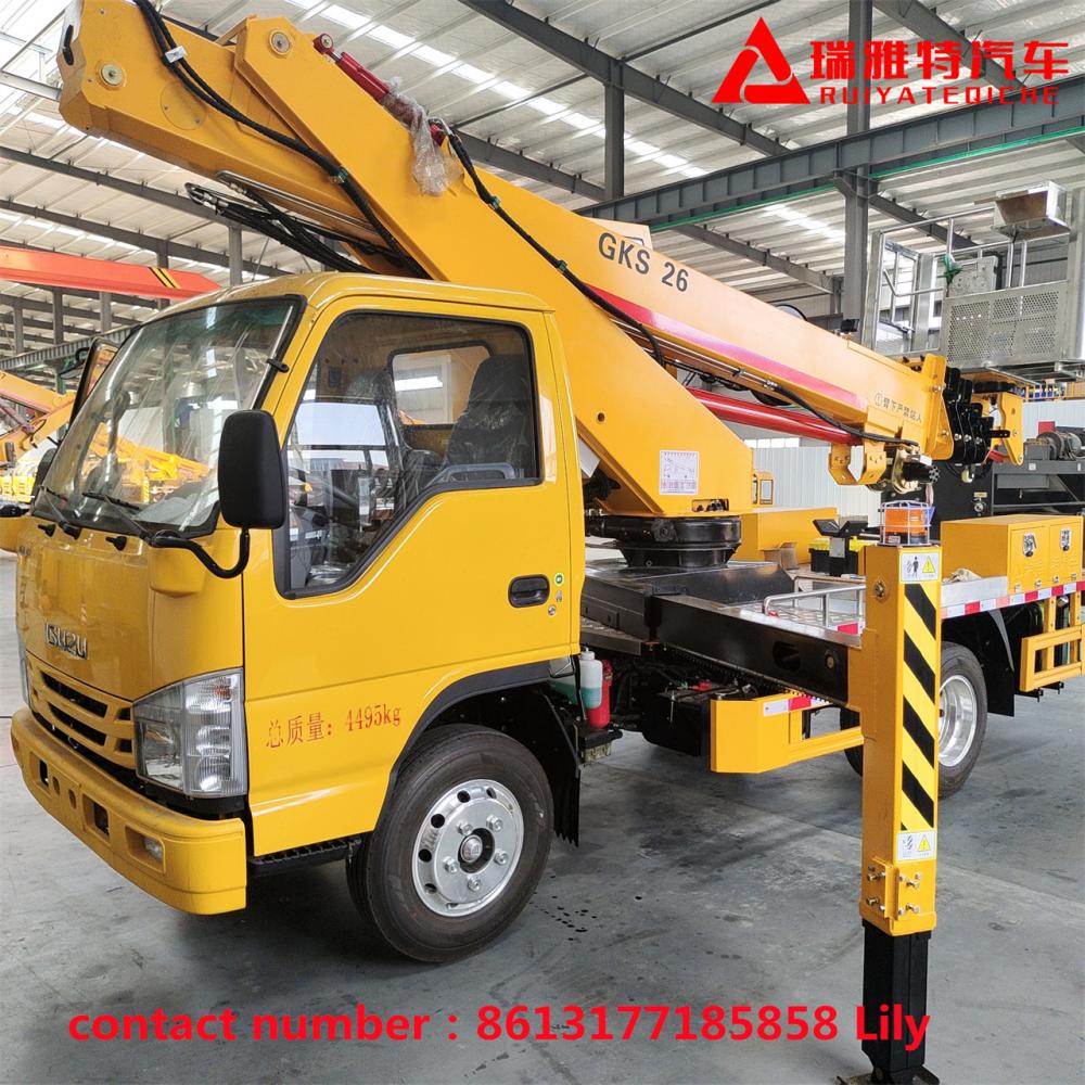 Isuzu Vertical lifting aerial work vehicle