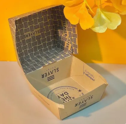 Burger Packaging Box: Paper Hamburger Box & Burger Holder