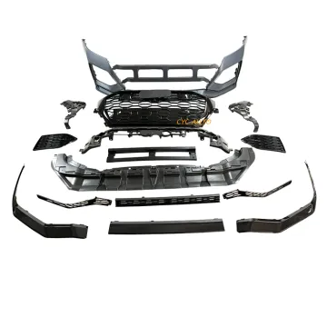 RSQ8 Front Bumper and Grille Body Kit for Audi Q8 Modification