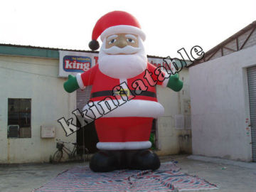 20ft large outdoor inflatable christmas santa and large christmas father inflatables decorations