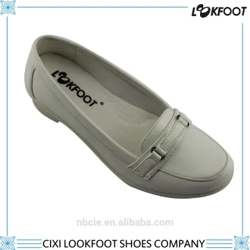 High level new style white nursing shoes