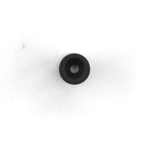 Magnete con rivestimento epossidico nero Dia8x4mm con foro svasato