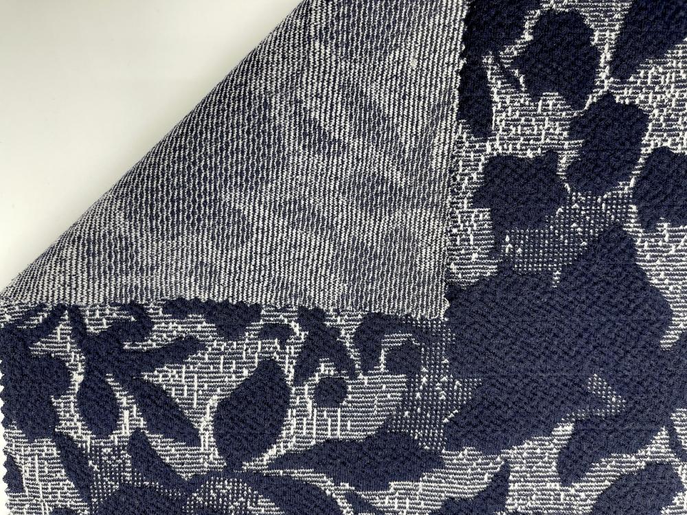 98% poliéster 2% elastano tecido jacquard