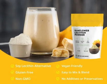 Organic Sunflower Lecithin Powder