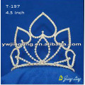 Concurso de diamantes de imitación Holiday Tiara Crowns