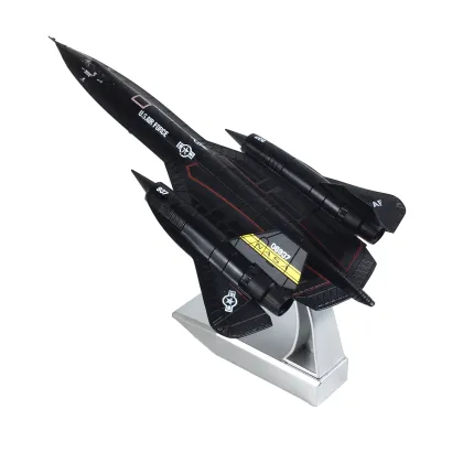 1:144 Scale Diecast SR-71 Blackbird Aircraft Model Toy for Collection