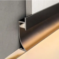 Home Decoration led Skirting Aluminum Trim Skirting Board