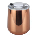 Stainless Steel Canister With Built-in Calendar