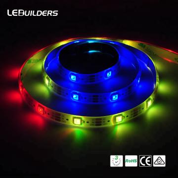 Αδιάβροχο μεμονωμένα διευθύνσεις RGB Arduino LED Strip WS2812/WS2812B