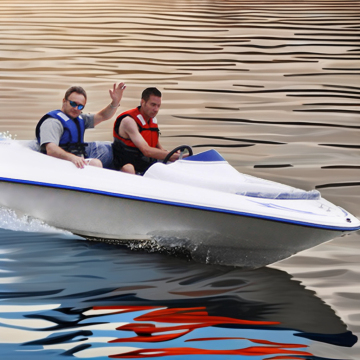 Hot Sale Factory Direct 4m Aluminum Speedboat with Inboard Engine