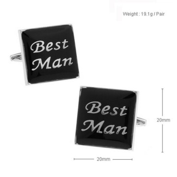 Luxury Men Cufflinks Custom Logo Bulk Copper/Brass Cufflinks