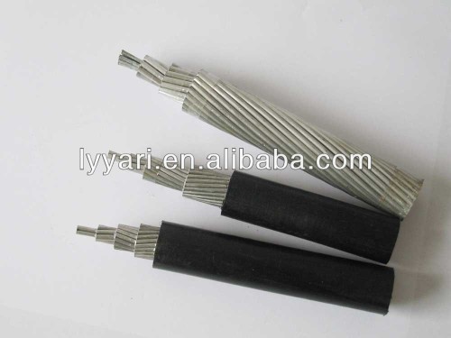 10KV rated voltage PE insulated aluminum alloy core conductor aerial overhead power cables