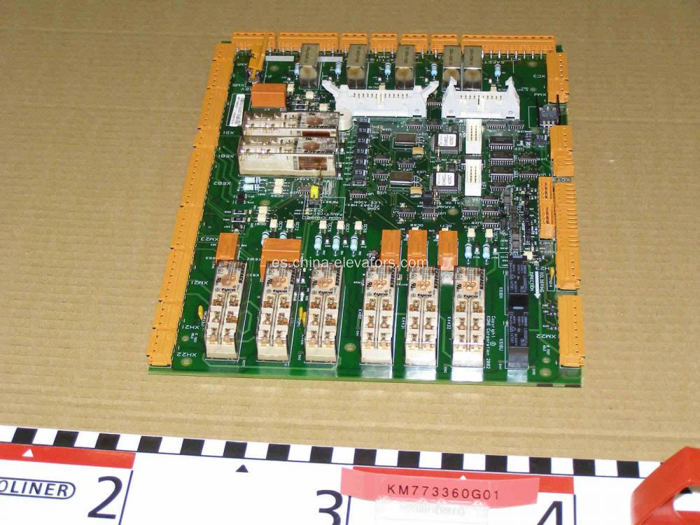 Tablero KM773360G01 LCEADON para ascensores KONE