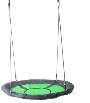 Factory Price Multicolor Outdoor Garden Rope Nest Tree Swing for Kids