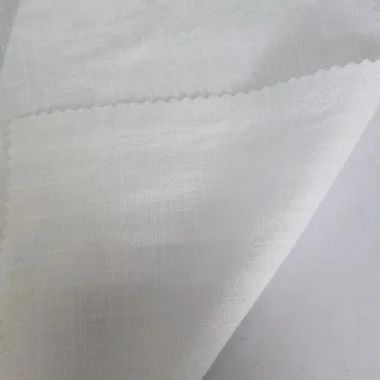 Rayon Nylon slub fabric